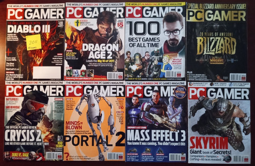 Gamer magazine lot - pc,