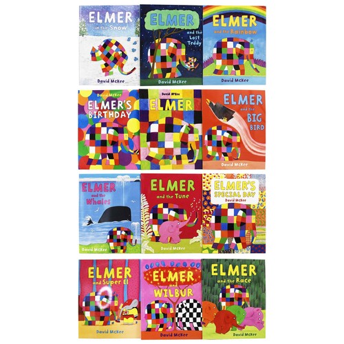 Elmer picture books - elmer,