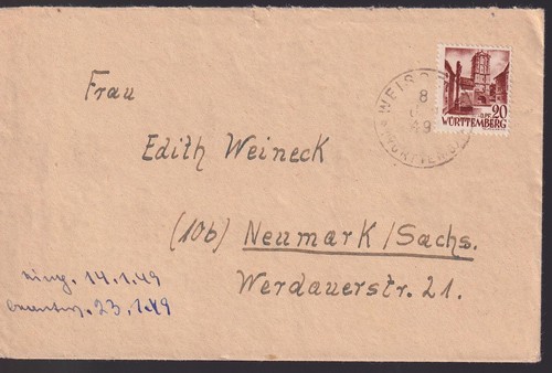 Franz.Zone/Württemberg