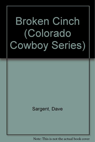 Broken cinch colorado cowboy - broken,