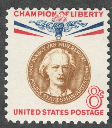 1160 jan paderewski - 1160., 8c.